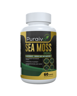 Sea Moss Organic with Bladderwrack and Bioperine®