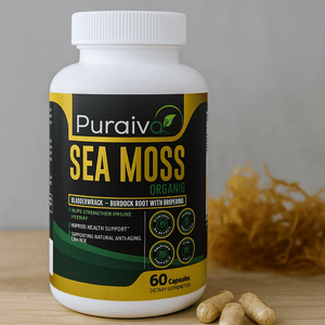 Sea Moss Organic with Bladderwrack and Bioperine®