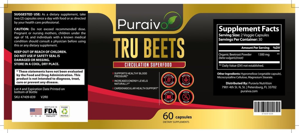 Tru Beets Beetroot Powder