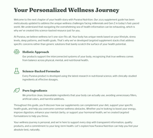 PURAIVA NUTRITION: Supplement Guide