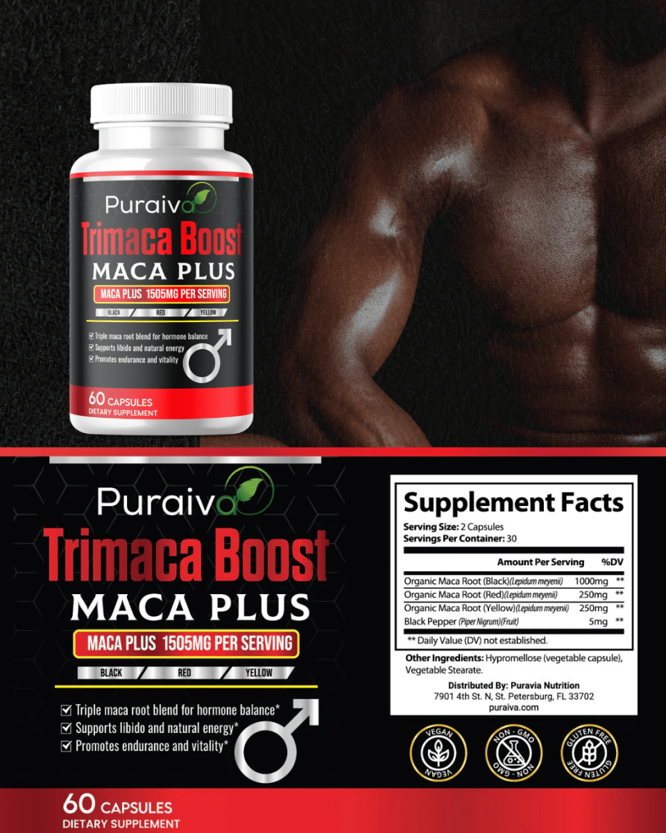TriMaca Boost™ Maca Plus Root
