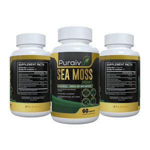 Sea Moss Organic with Bladderwrack and Bioperine®